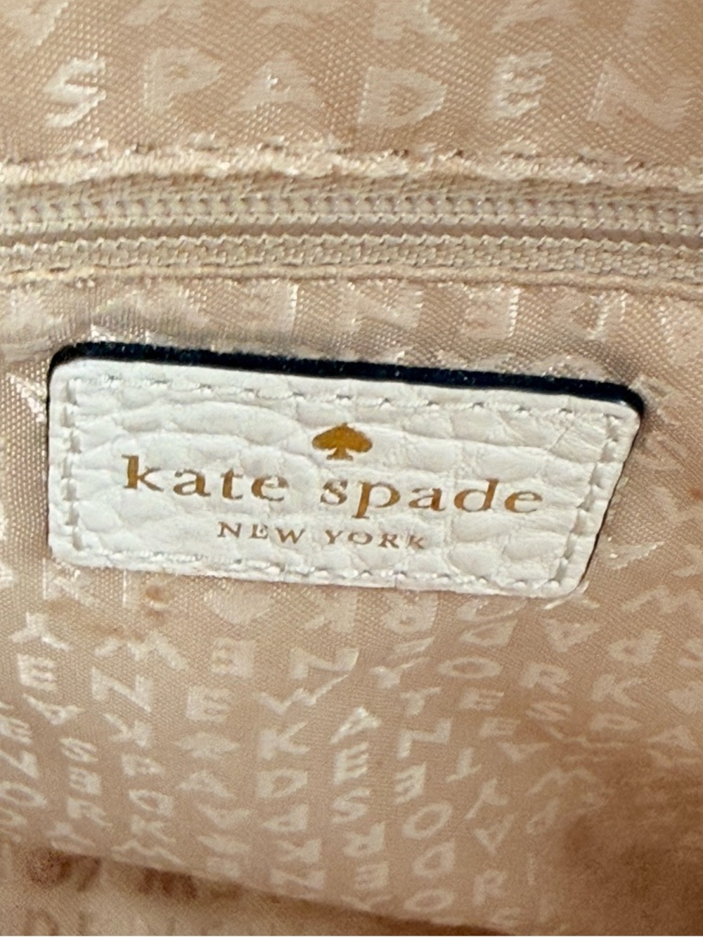 Kate Spade Perri Lane Bubbles Romy Cream Satchel Leather Crossbody Bag - Picture 6 of 15